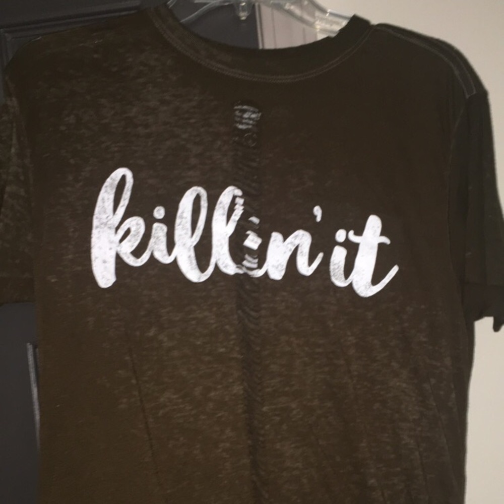 Casual cut out T-shirt